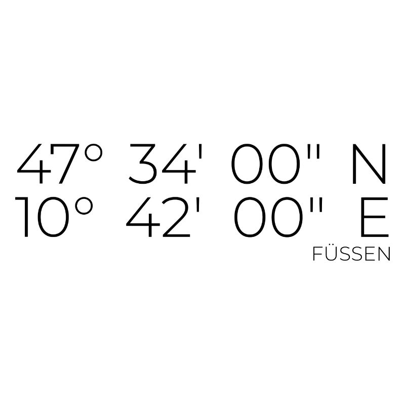 Coordinates Füssen