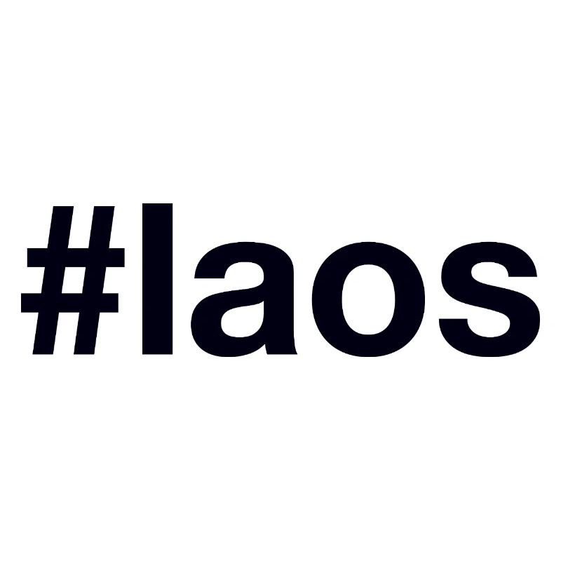 Laos Hashtag