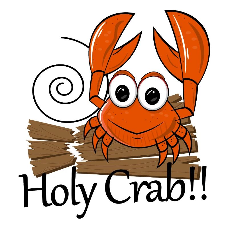 Holy Crab Pun Crab