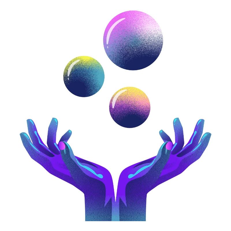 graphic, universe, planet