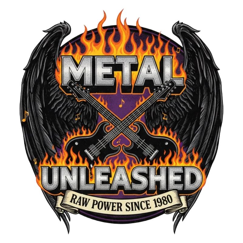 Metal Unleashed Feuernde Gitarren