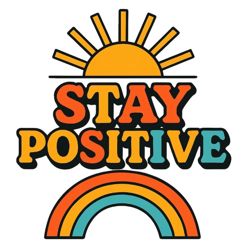 Keep Your Mood Up Rainbow Sun