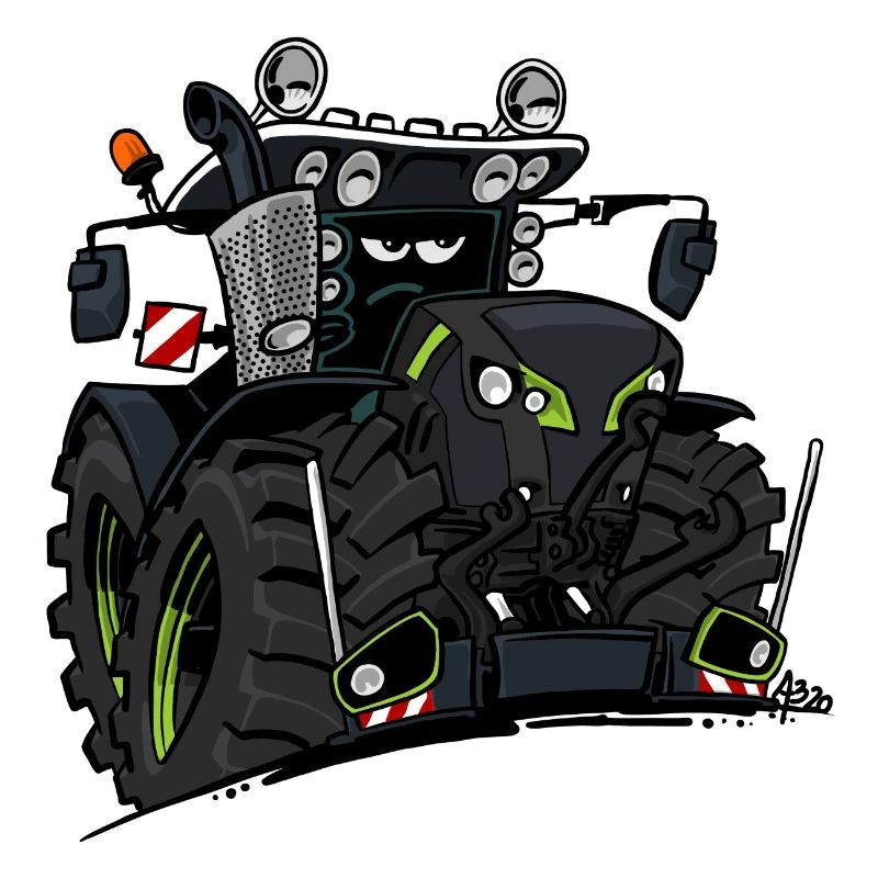 0927 C TRACTOR BLACK