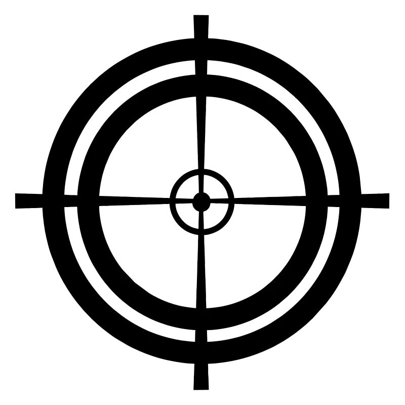 Tireur d’élite à visière de cible rose