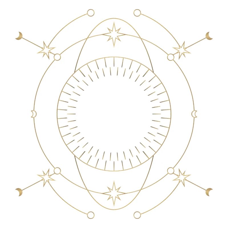 Golden Star Circle Orbit Design