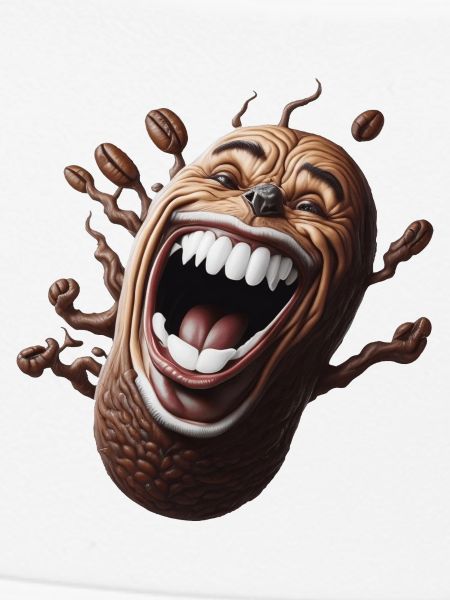 Lucky coffee bean