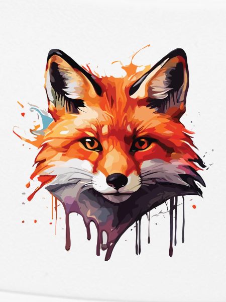 Aquarell Fuchs