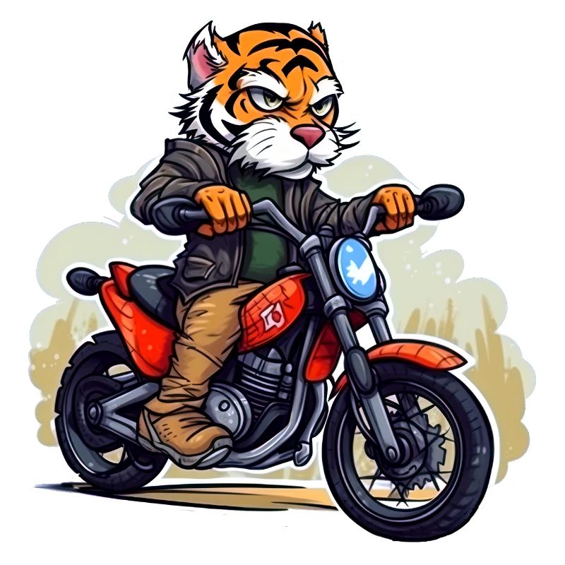 Tiger Motorcyclists