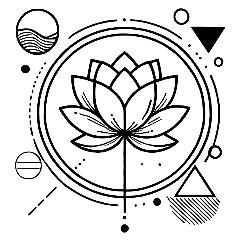 Zen Lotus – Calm, Strength & Energy