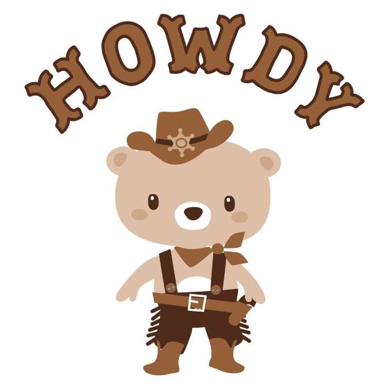 Howdy Teddy Cowboy