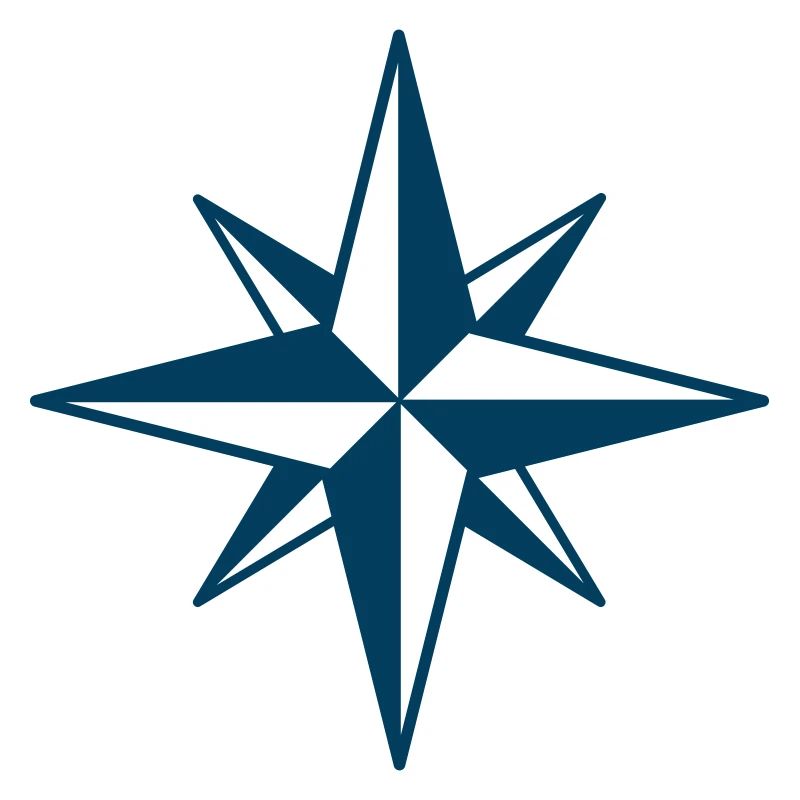 Compass Rose Symbol Design