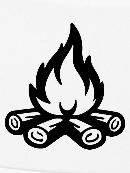 Campfire Symbol Flame