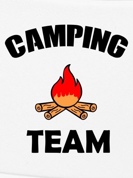 Campfire Silhouette Design