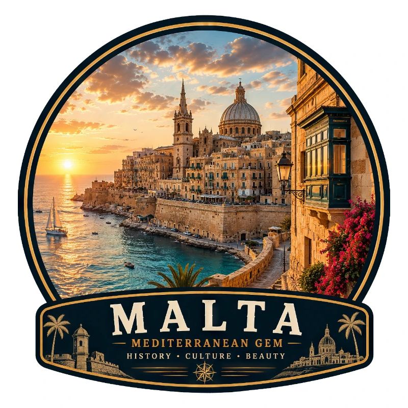 Malta Valletta Colonial Holidays Mediterranean