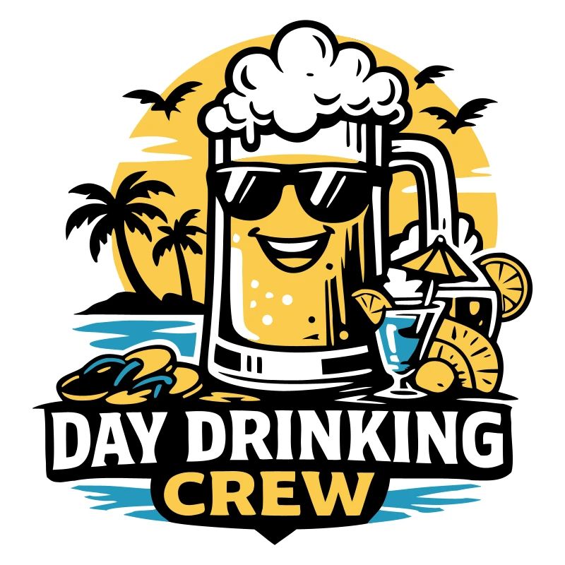 Strand Crew Bier Surf Icon