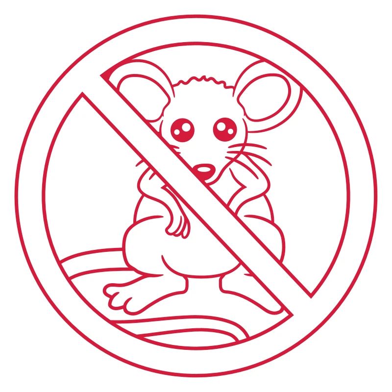 signe interdit a barré pas de souris suess n