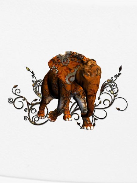 Atemberaubender Steampunk-Elefant