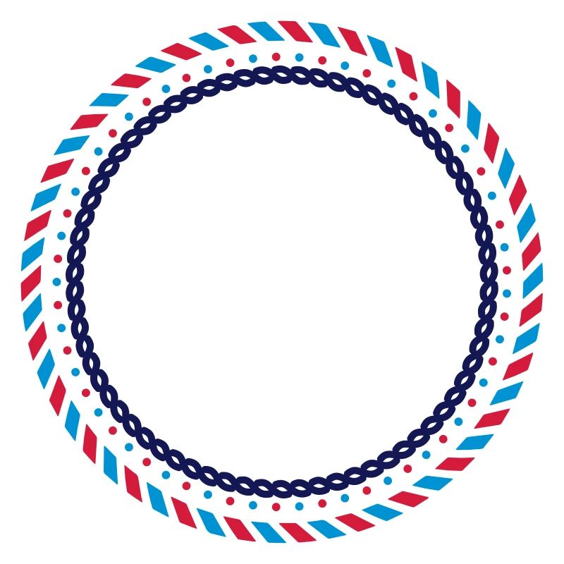 A round frame
