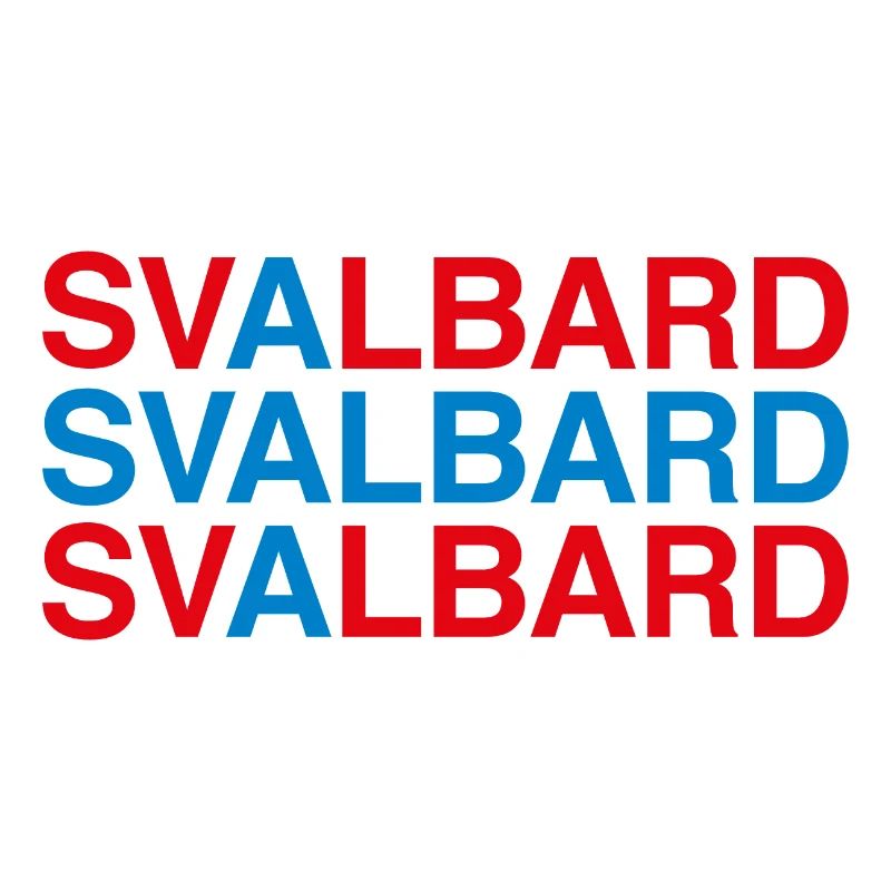 SVALBARD Norway Norway Norwegian Flag