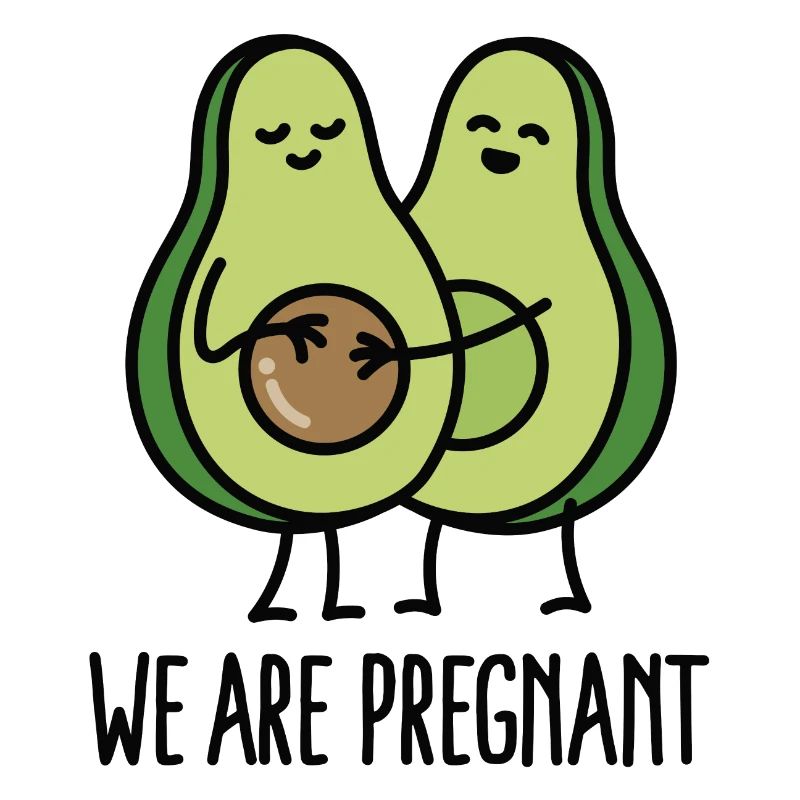 We are pregnant - Avocado