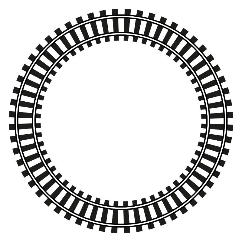 Model Railway Frame Rail Network