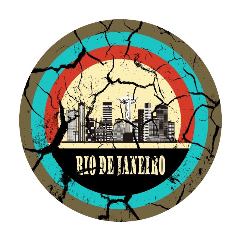 Rio de Janeiro vintage circle