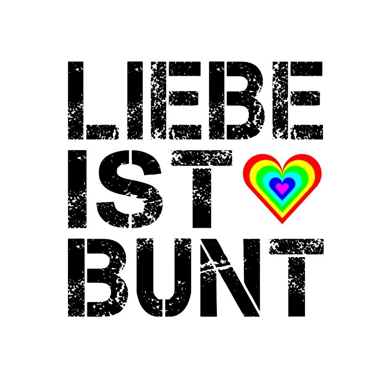 Liebe ist bunt.