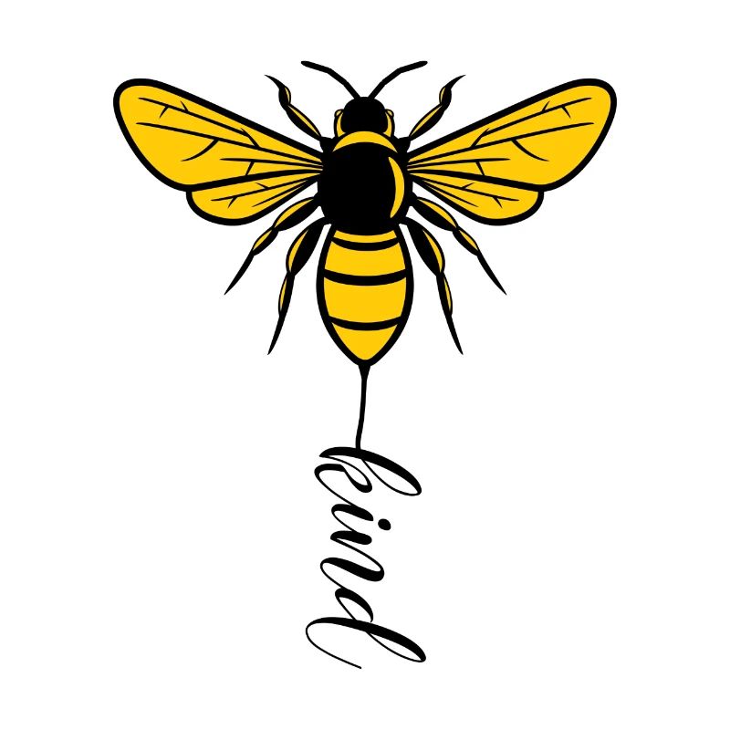 Cool Bee Kind Be Kind Hippie Soul