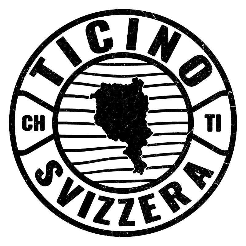 Ticino Schweiz Emblem Design
