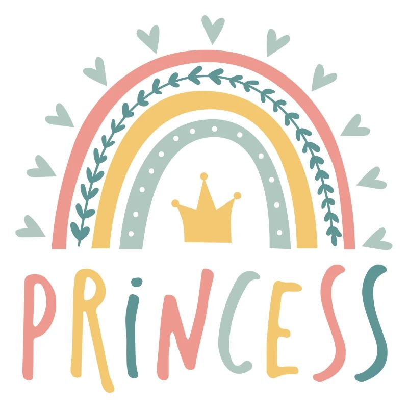 princess - rainbow