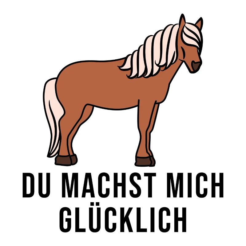 Pferdefan Pferde Islandpferde Reiten Statement
