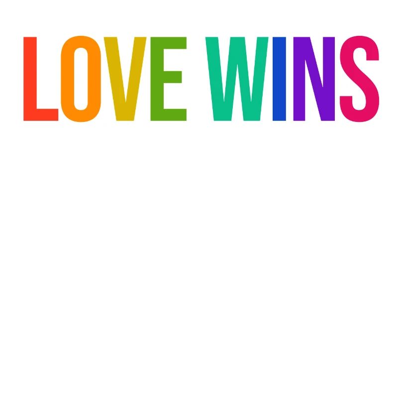 Rainbow Lgbt Equality Statement Pride