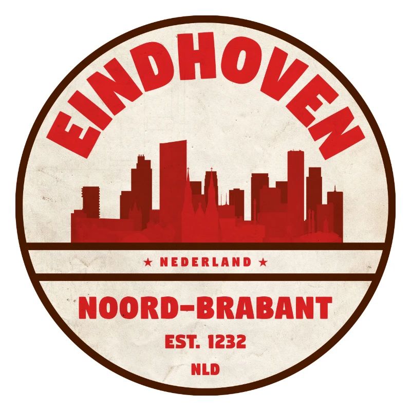 Eindhoven Skyline Badge NL