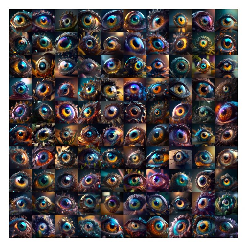 Scopesthesia - 100 strange eyes