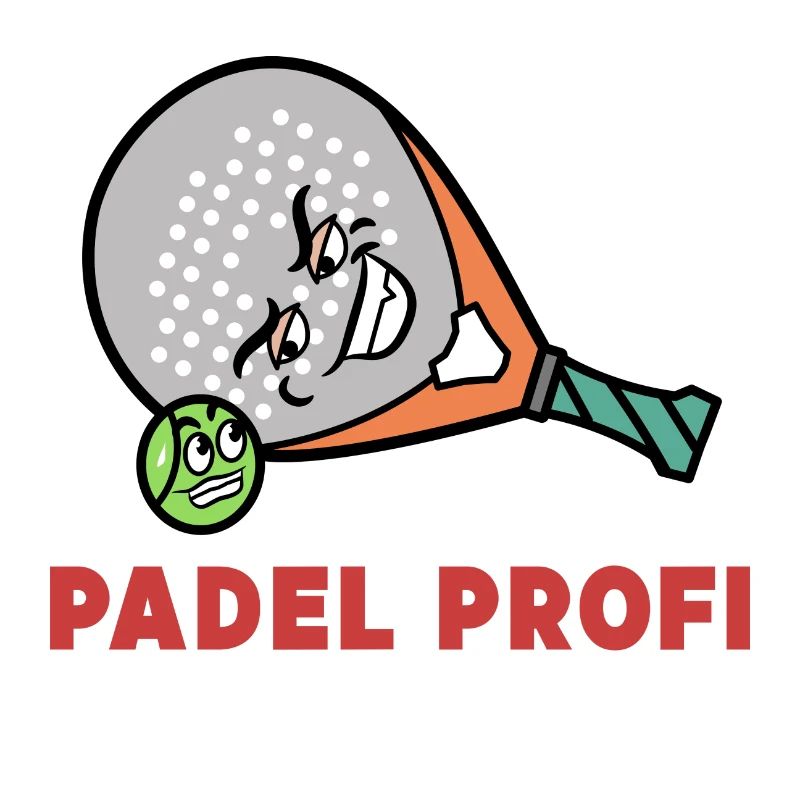 Padelspiel Racket Ball Statement Freizeit Padel