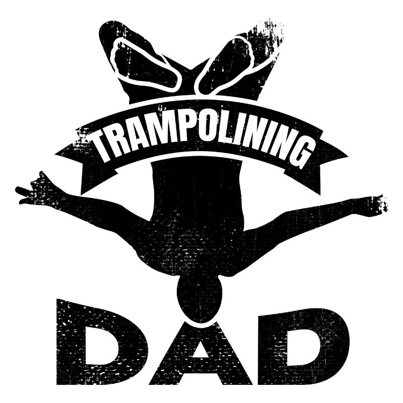 Trampolinspringer Papa