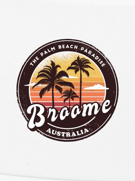 Broome Australia palm design