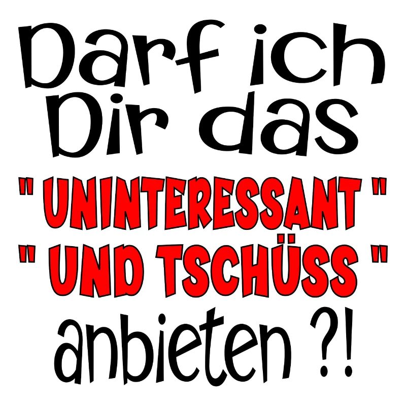 TSCHÜSS ABSCHIED SPRUCH