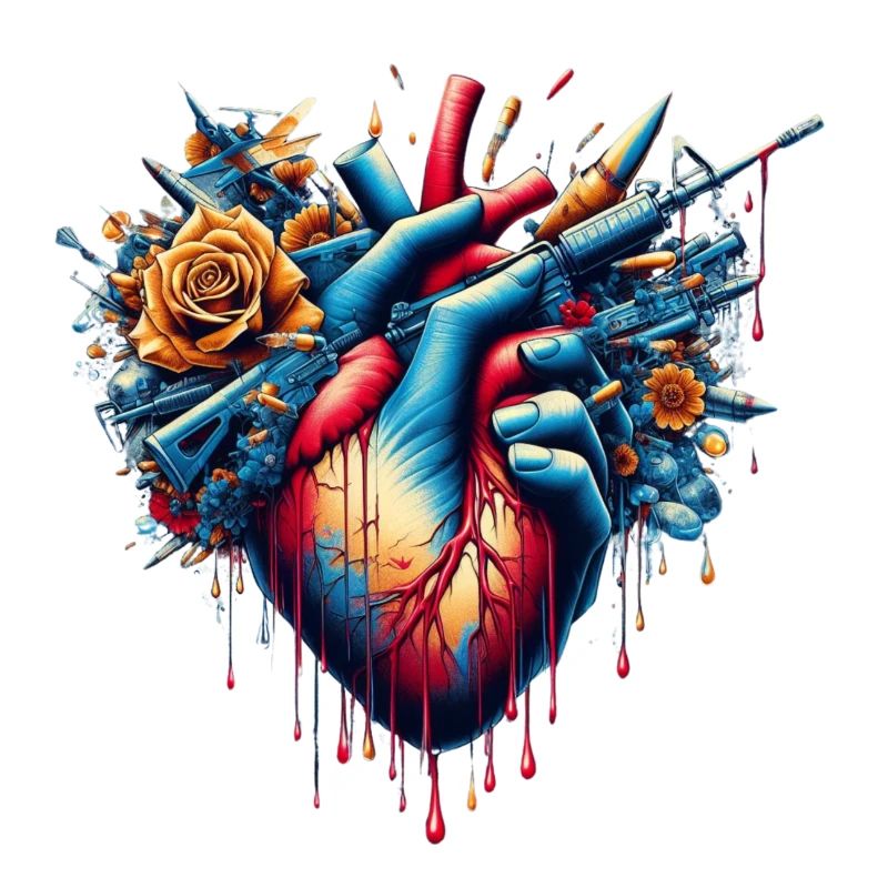 Anti War Heart