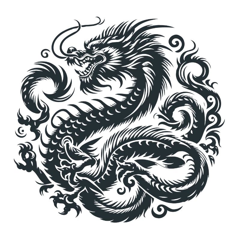 Chinese Dragon Tattoo