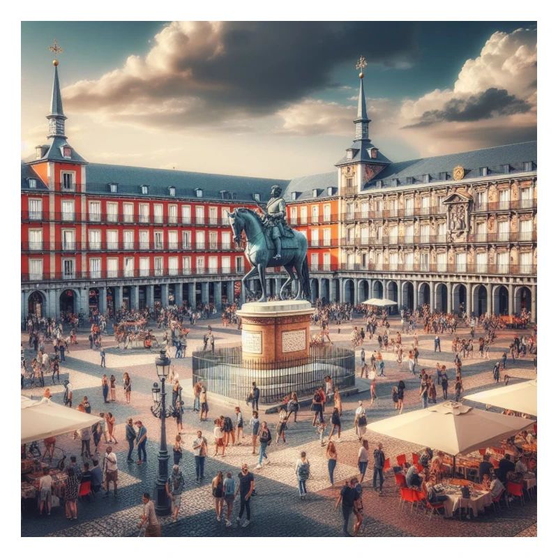 Plaza Mayor in Madrid