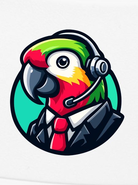Parrot Professioneller Chat-Support