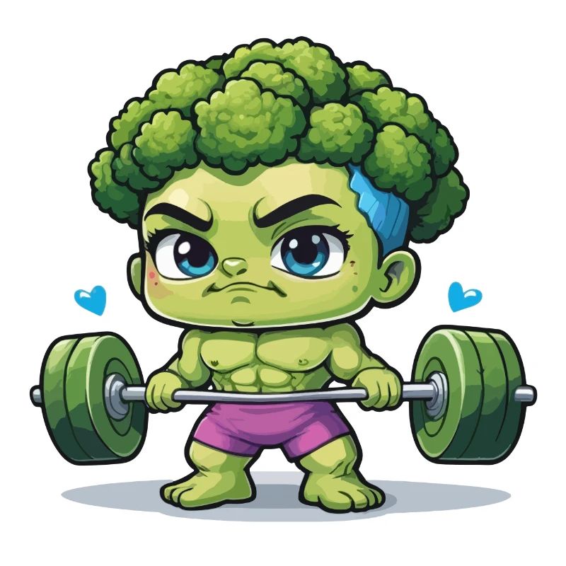 Broccoli for weightlifting