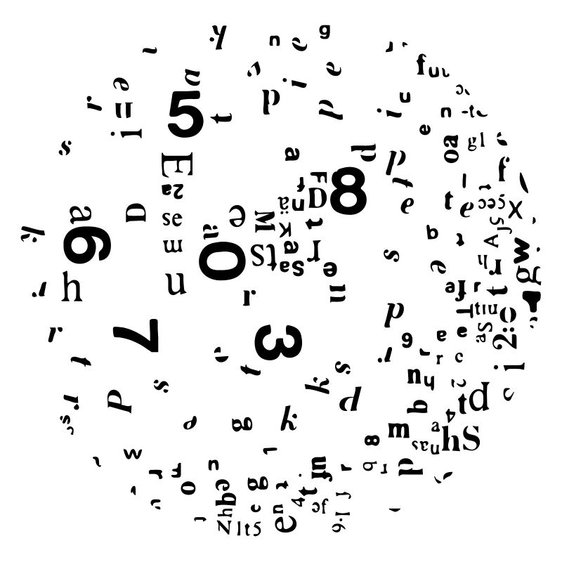 Zahlen und Buchstaben