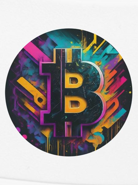 Bitcoin-Explosion der Farben