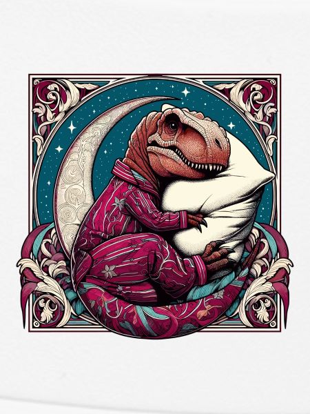 T-Rex Sleeping Hobby Gift