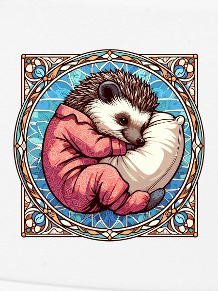 Hedgehog Sleeping Passion Gift