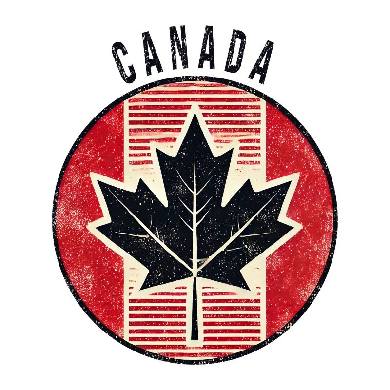 Motif de feuille d'érable du Canada