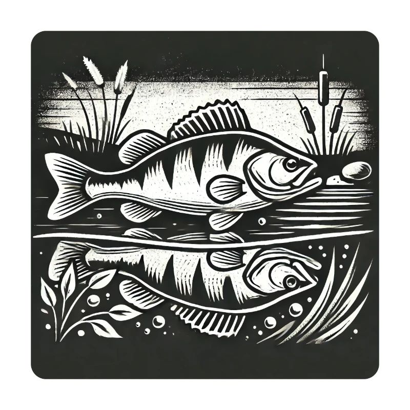 Perch predatory fish design