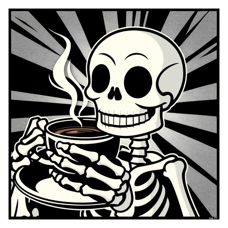 Déguster du skeleton autour d’un café